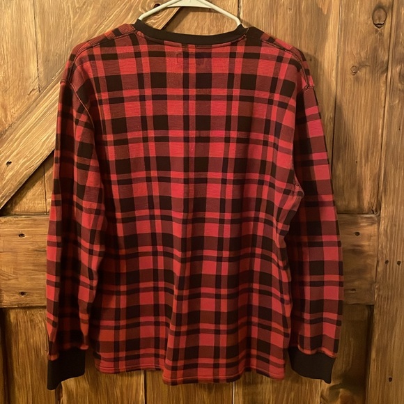 Polo Ralph Lauren Black Red Plaid Sweater XL Mens - Picture 3 of 6